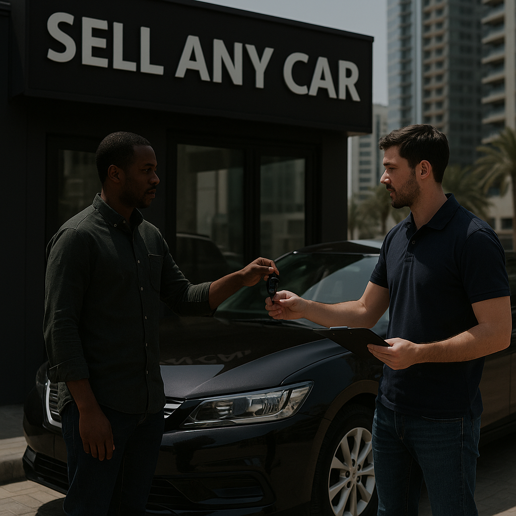 we cash any car jumeirah service at a car selling location in the UAE