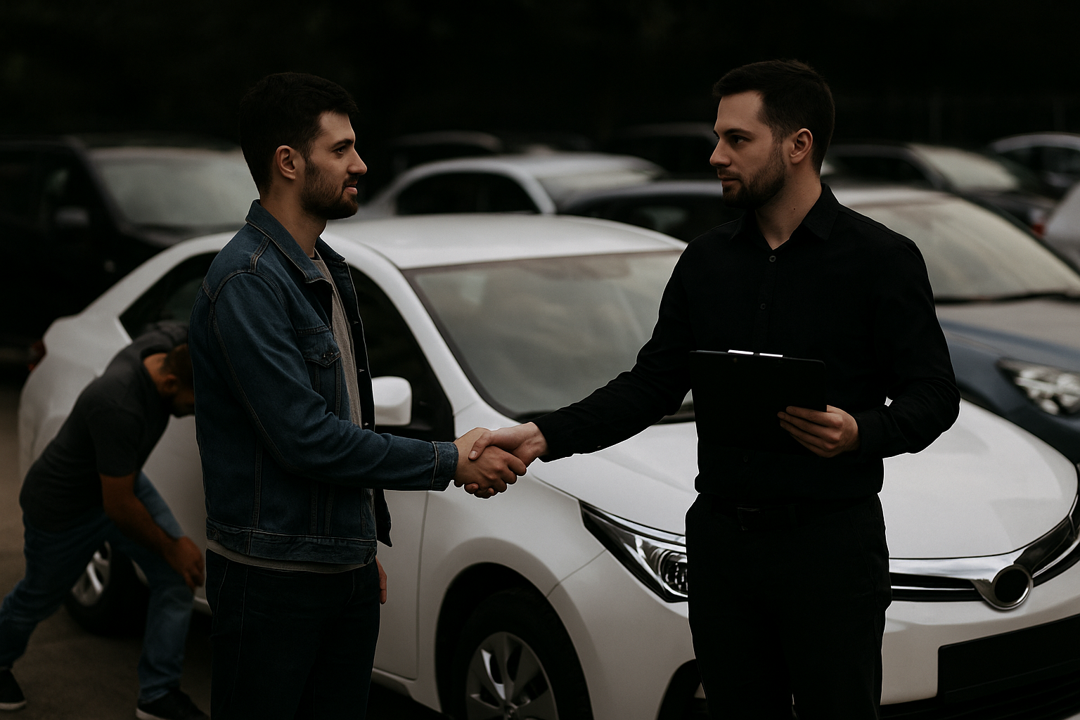 men at places that buy cars in Abu Dhabi