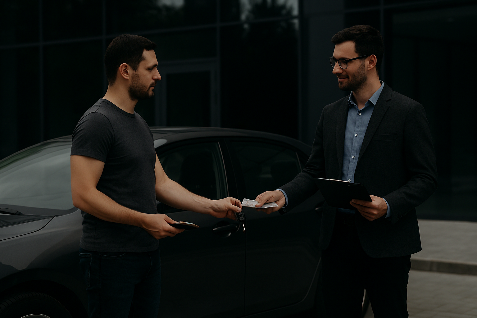 we cash any car transaction in Abu Dhabi location