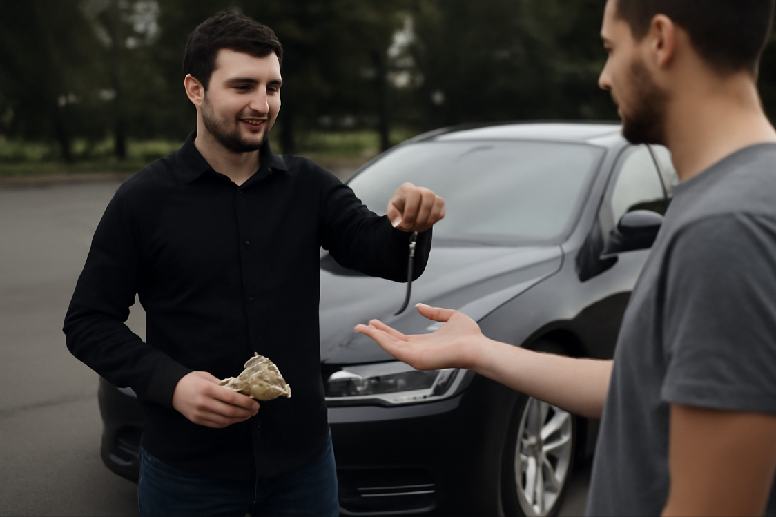 Instant cash for car in Yas Island