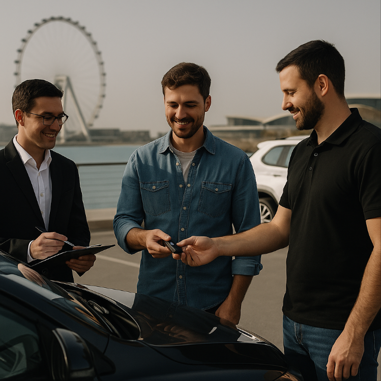 Same day car buyers near Yas Island