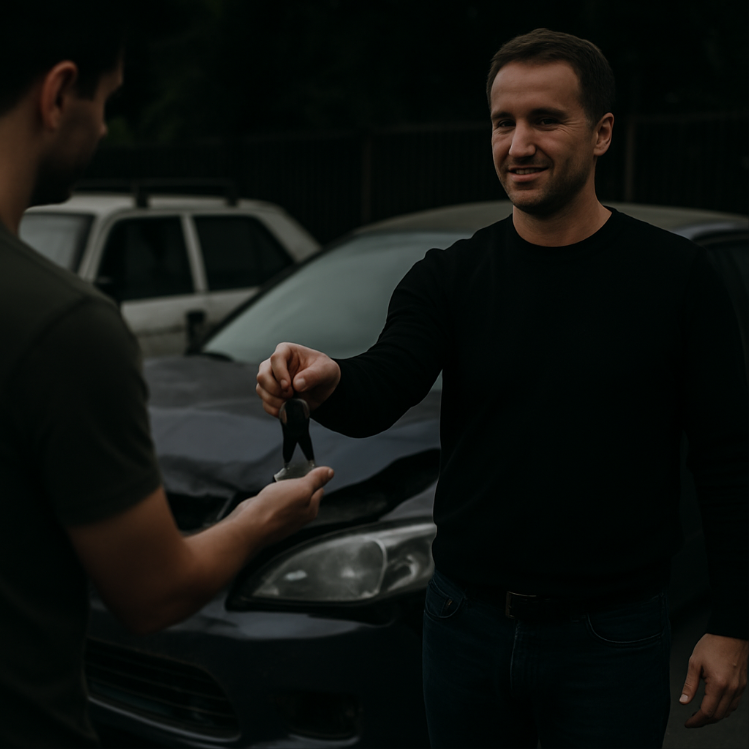 buy scrap cars for cash service in Abu Dhabi