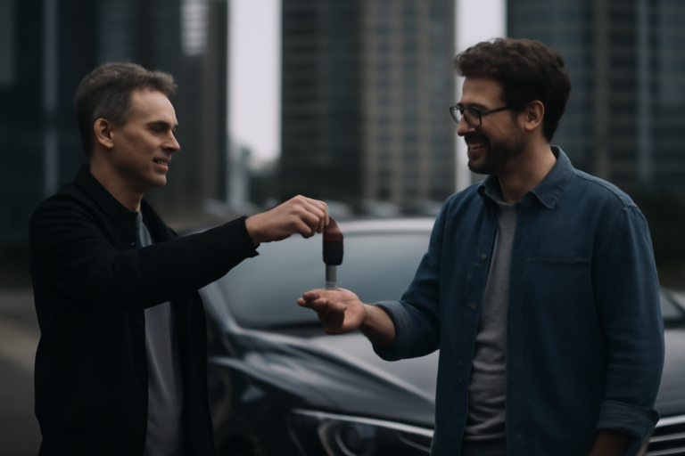 sell auto Business Bay car selling process