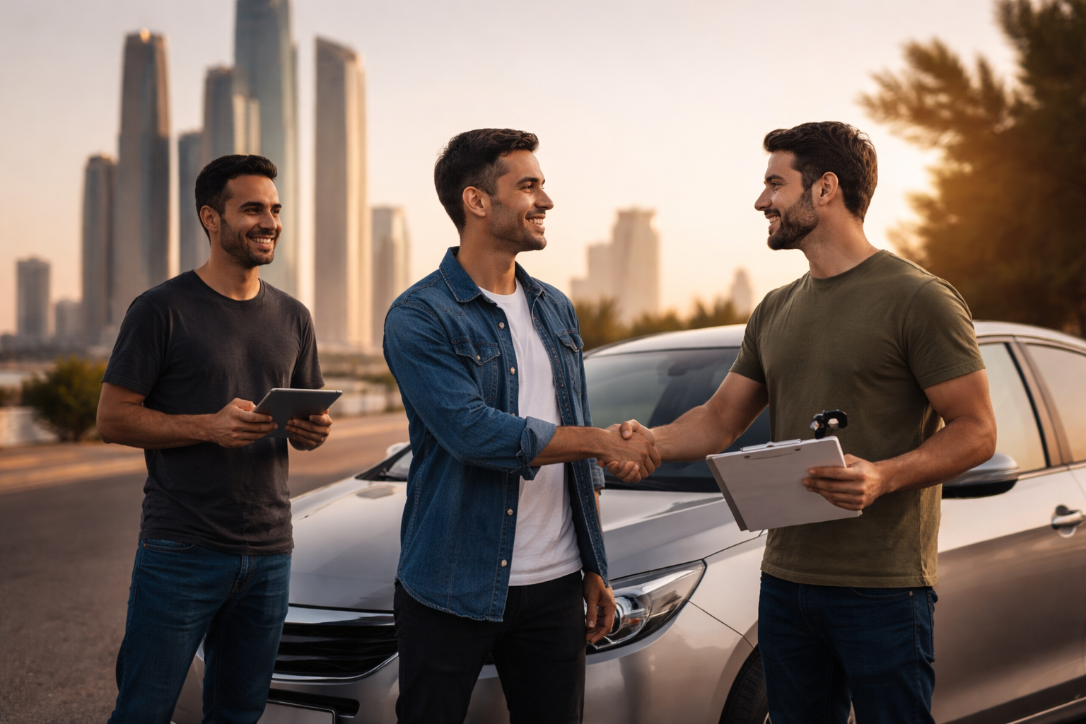 Sell car with free transfer Abu Dhabi